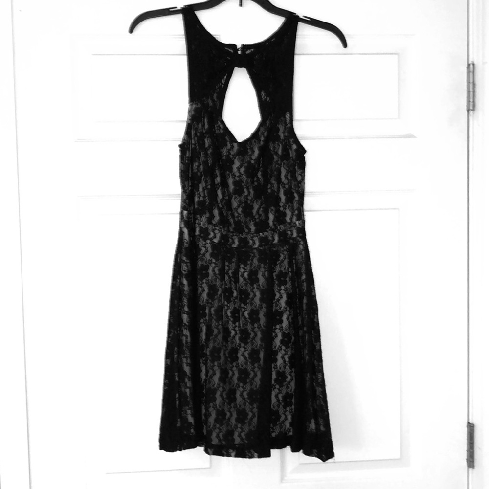 Lace mini dress
